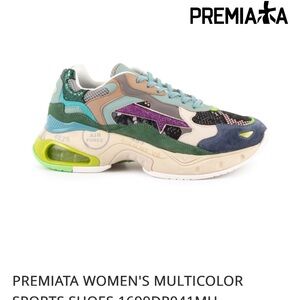 Premiata women’s lifestyle sneakers amazing colorway! These are  EU 40 run small